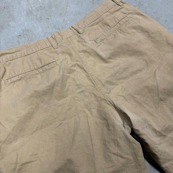 Patagonia Shorts Mens Organic Cotton Hemp Beige Logo 38" Waist 8" Inseam - Picture 8 of 8